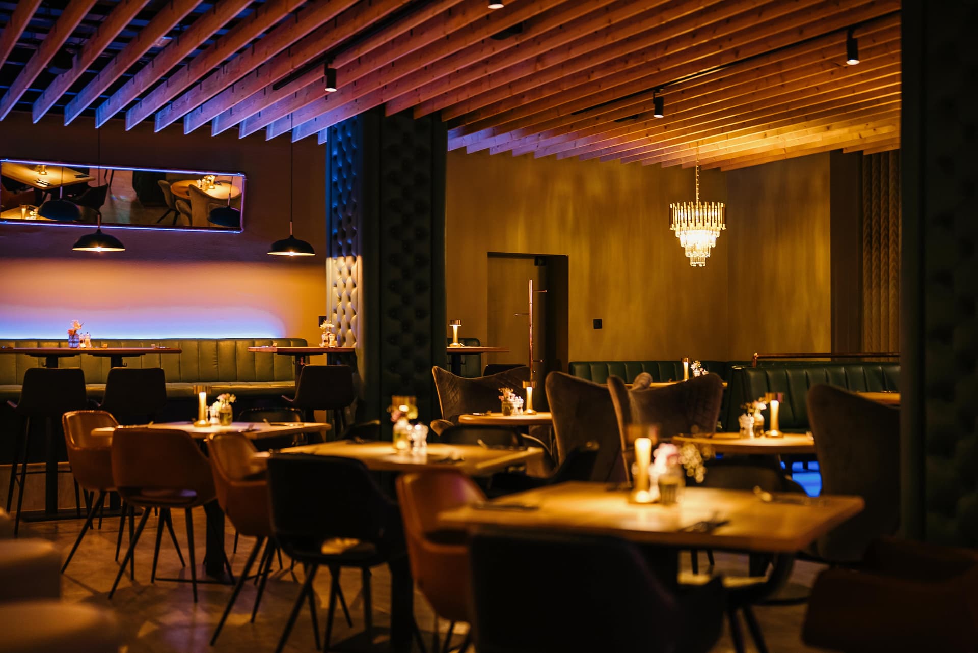 Interiér restaurace