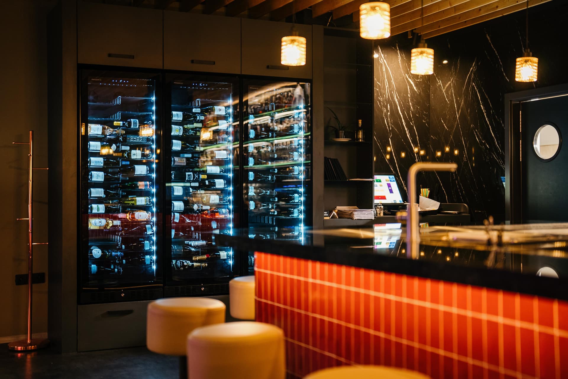 Vinotéka s výběrem vín